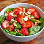 Spinach Strawberry Salad