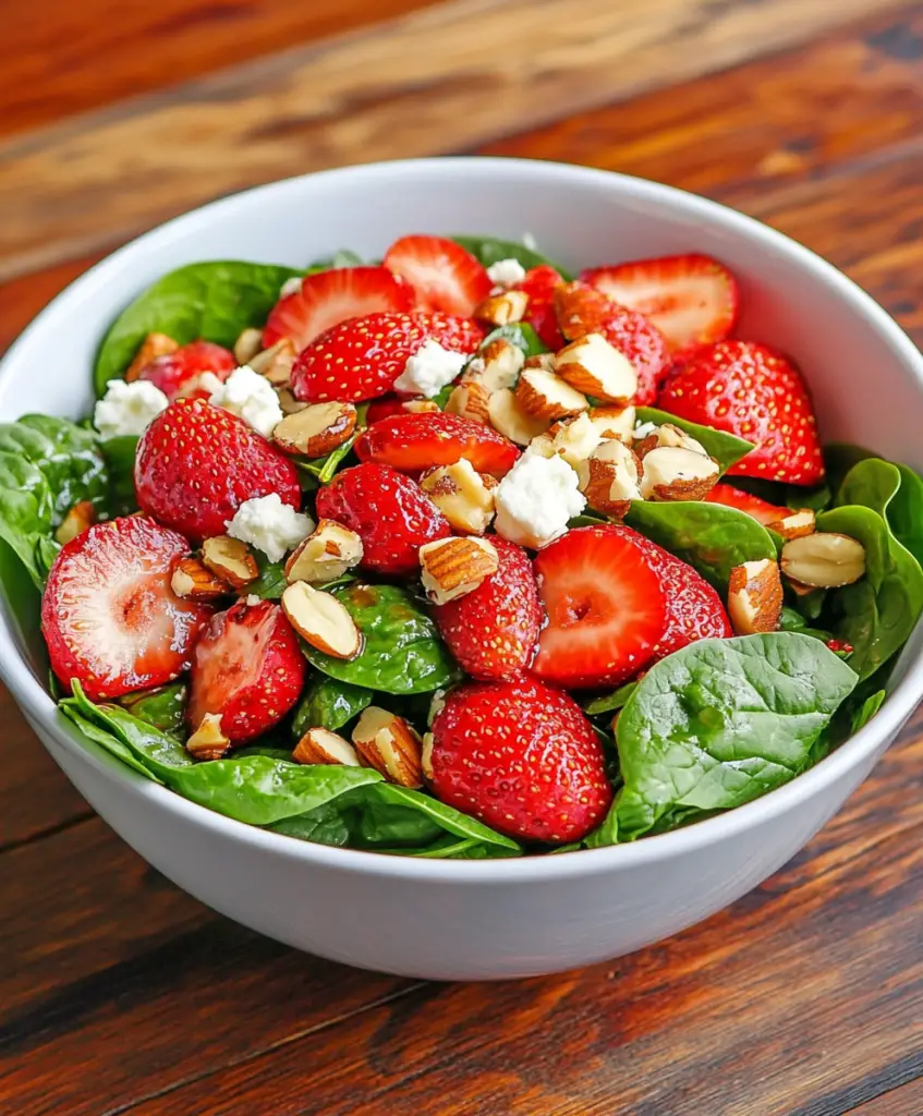 Spinach Strawberry Salad