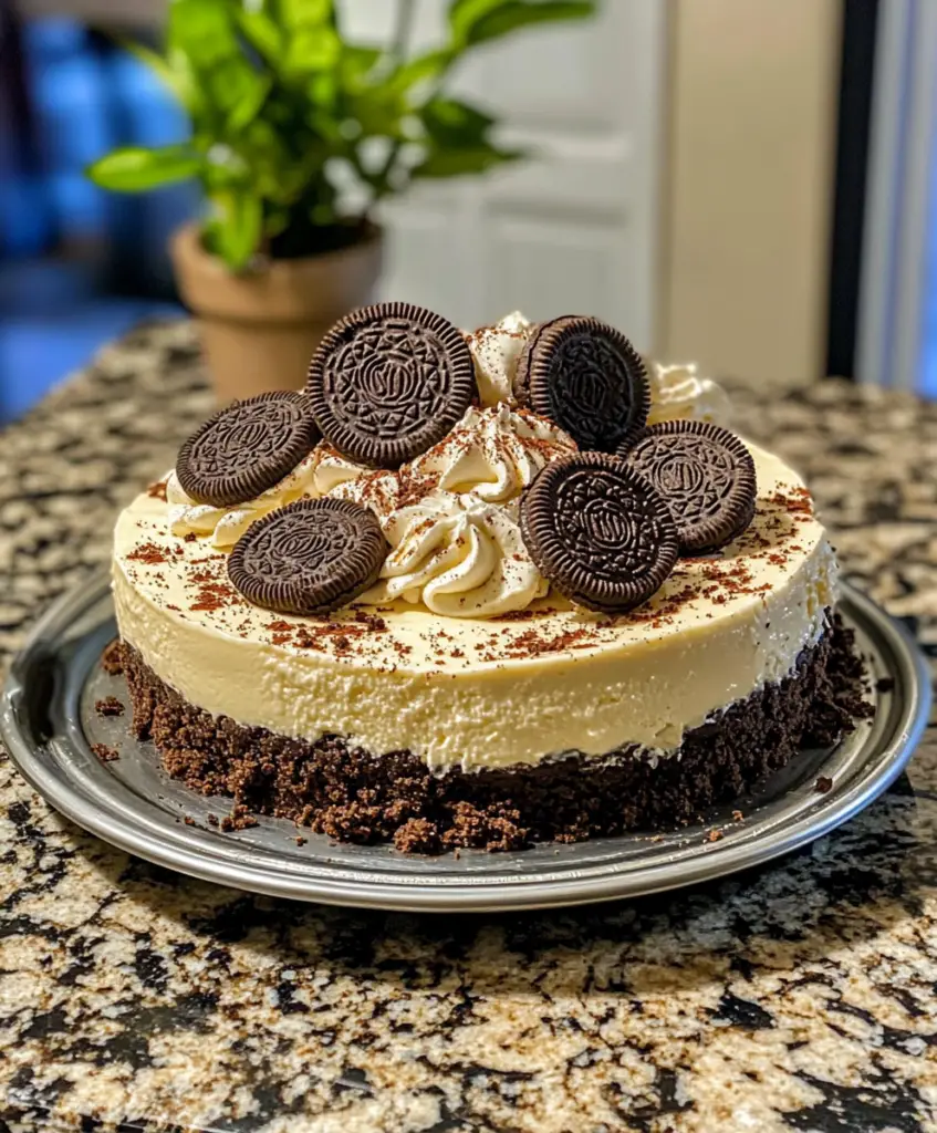 No-Bake Oreo Cheesecake