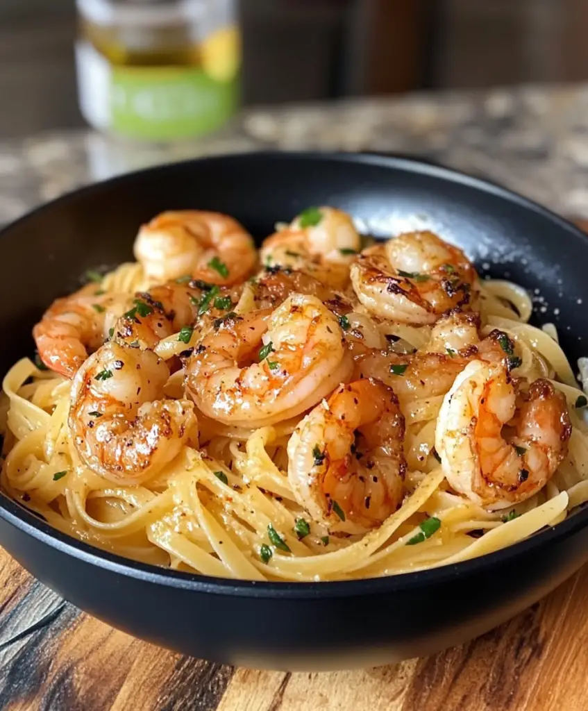 Garlic Butter Shrimp Pasta