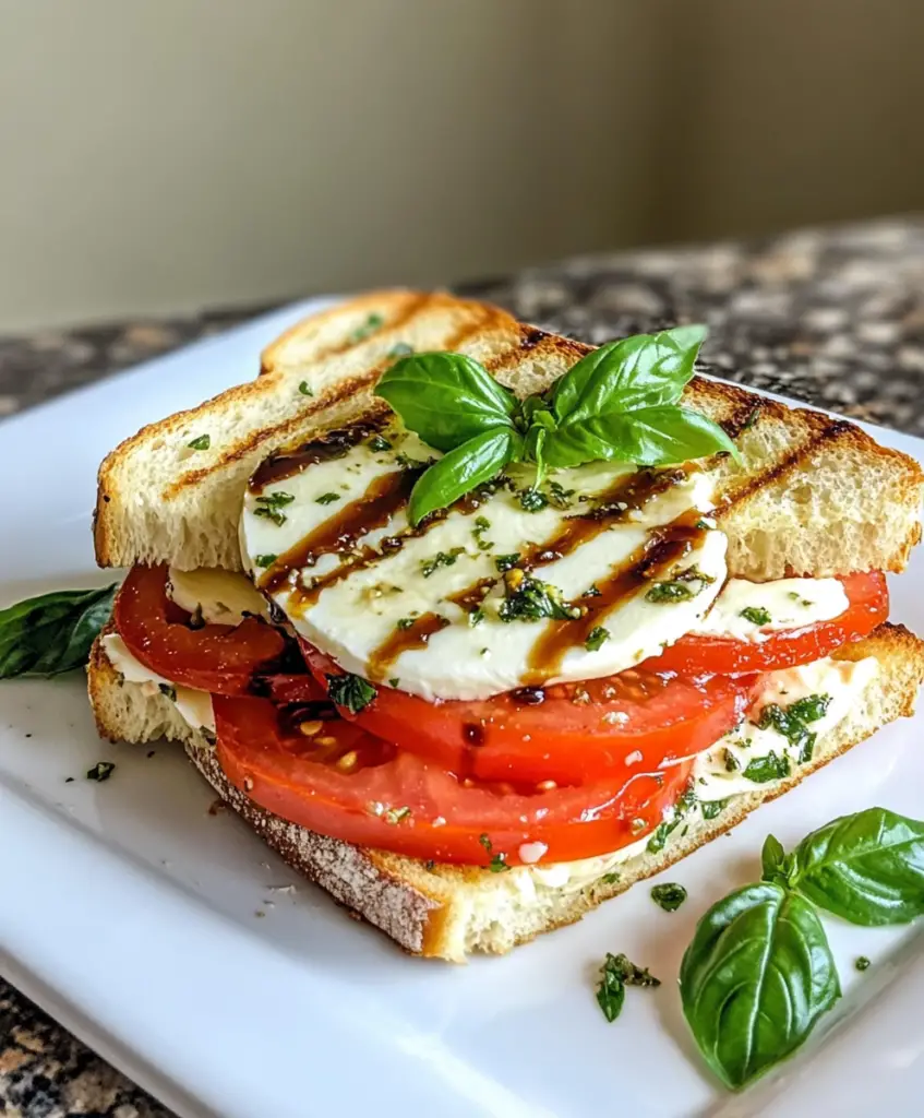 Caprese Grilled Cheese Sandwich