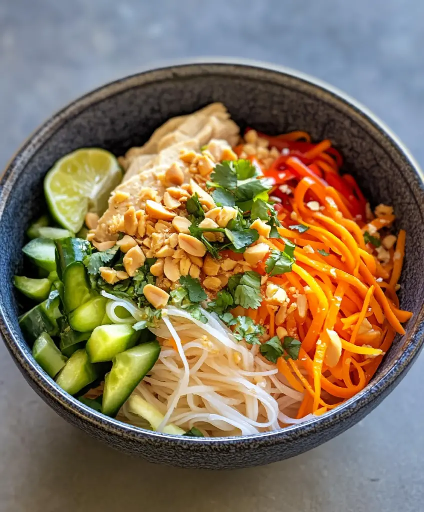 Thai Peanut Noodle Salad