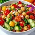 Mediterranean Chickpea Salad