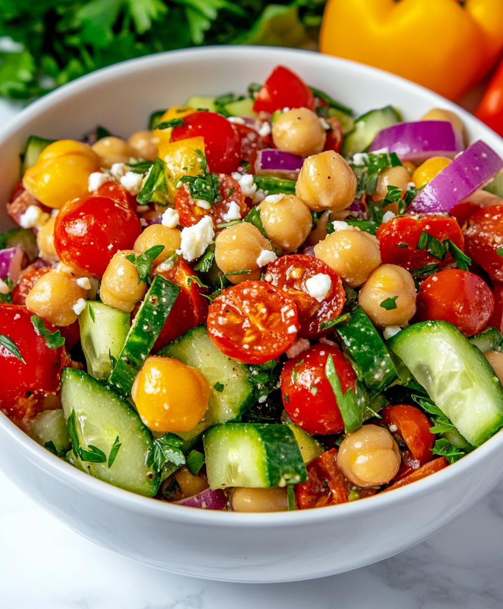 Mediterranean Chickpea Salad