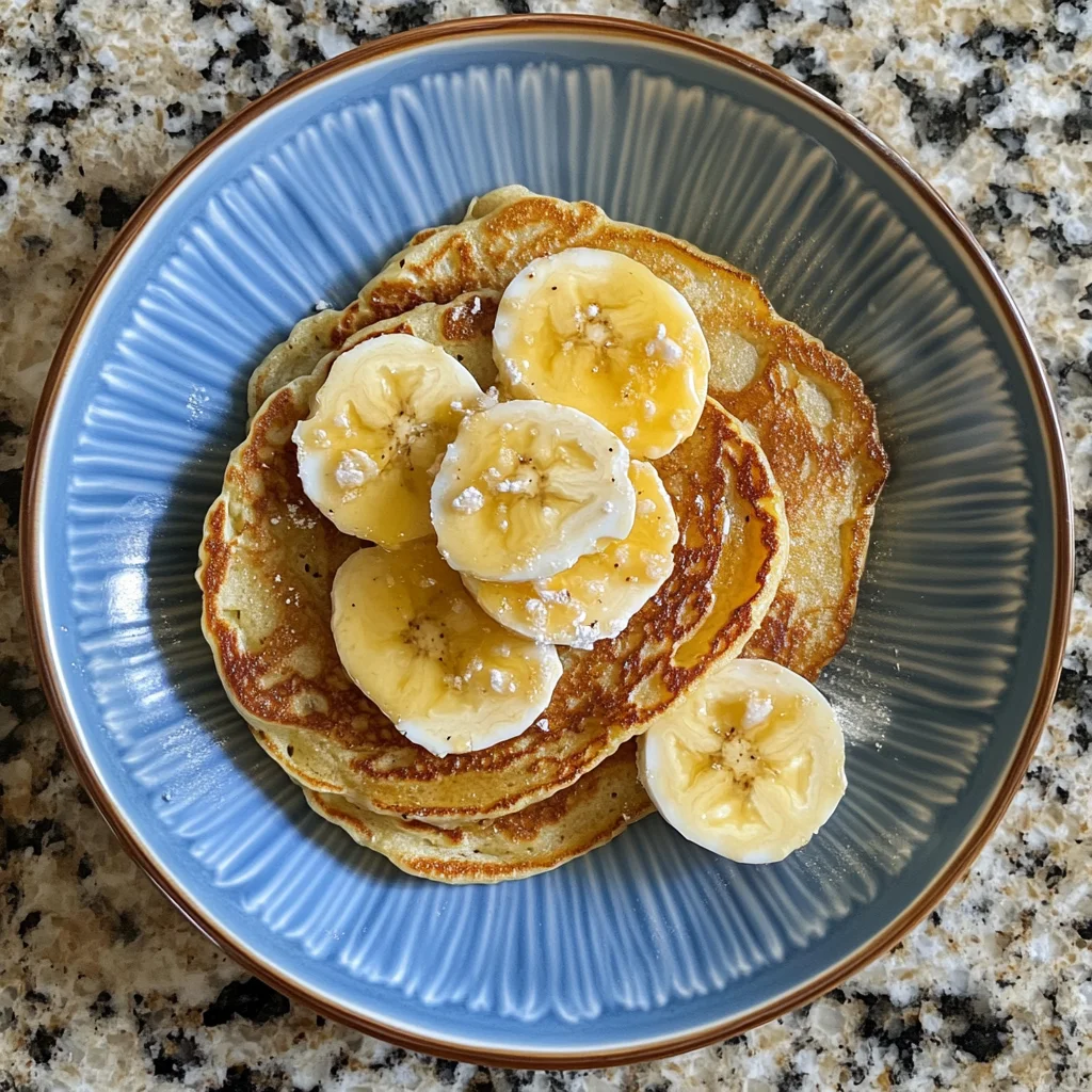 quick 3-ingredient banana egg pancakes